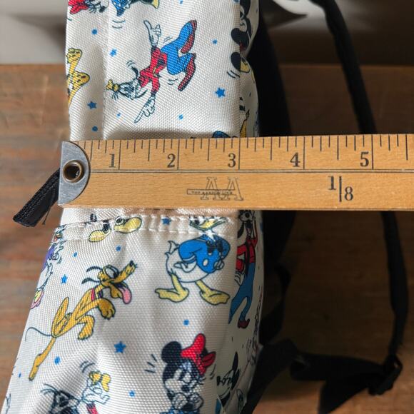 Disney Parks Mickey And Friends All Over Book Bag Back Pack NWT - Picture 8 of 8